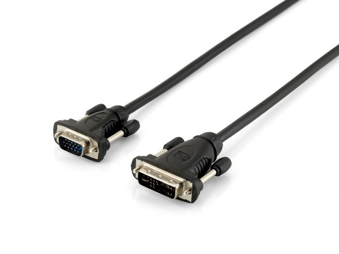 EQUIP CABLE, DVI-A – VGA 2M BLACK