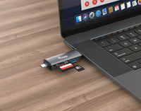 Equip Hub, Card Reader with USB 3.0 Hub