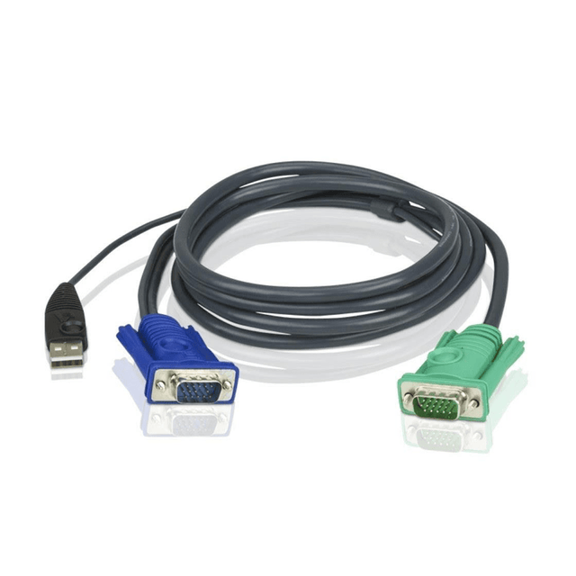 ATEN 3M USB KVM Cable with 3 in 1 SPHD