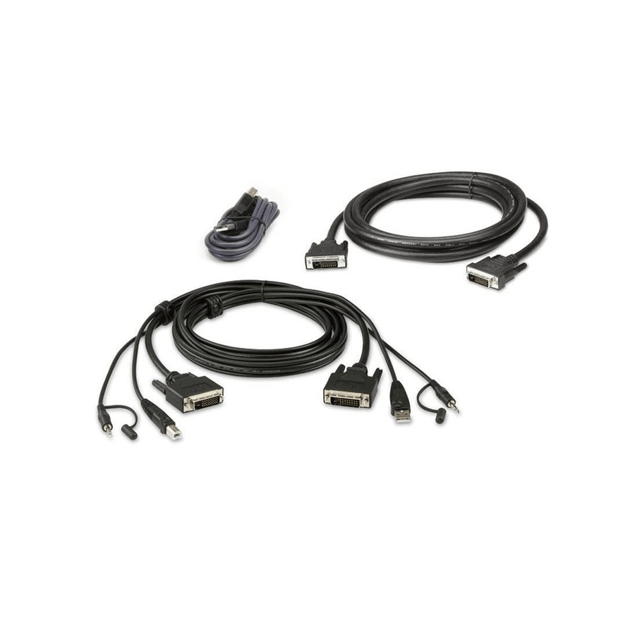 ATEN 1.8M USB DVI-D Dual Link Dual Display Secure KVM Cable Kit