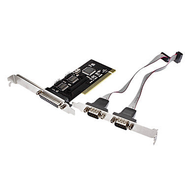 PCI: 2 Serial + 1 Parallel