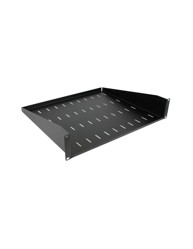 2U Fixed Rack Front Mount Shelf 315mm Deep Tray | RM-SB-2U315