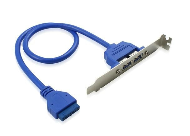 CABLE EXTRA 2 USB PORTS FROM MOTHERBOARD