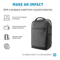 HP Renew Travel Grey 15.6" Backpack - Image 5