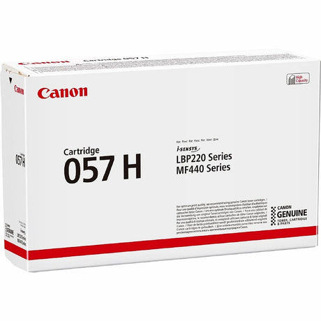 Canon 057H Black Toner Cartridge