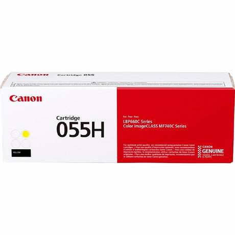Canon 055H Yellow Toner Cartridge