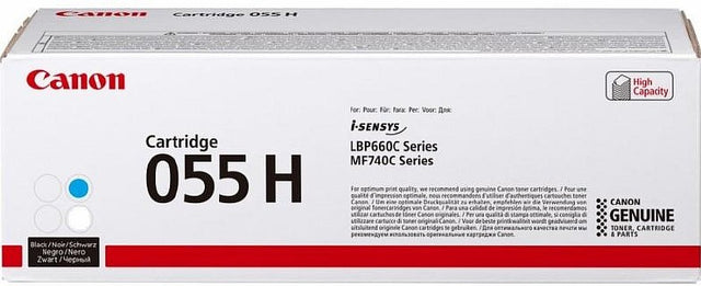 CANON 055H CYAN TONER CARTRIDGE