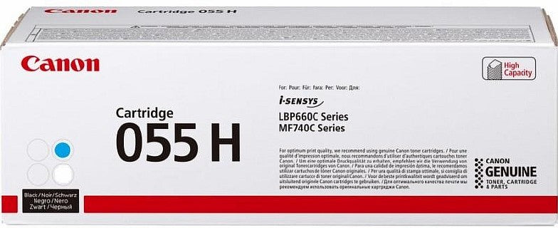 CANON 055H CYAN TONER CARTRIDGE