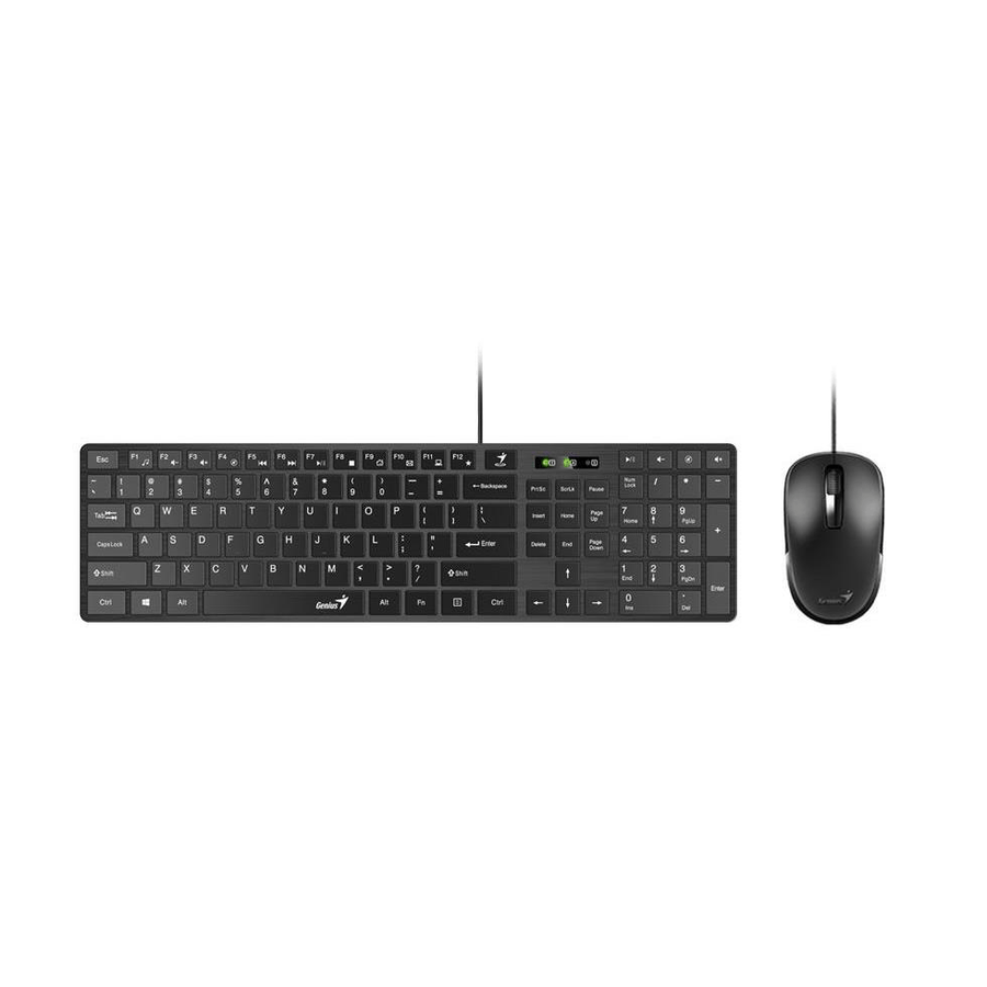 Genius USB Slimstar C126 Combo Kit
