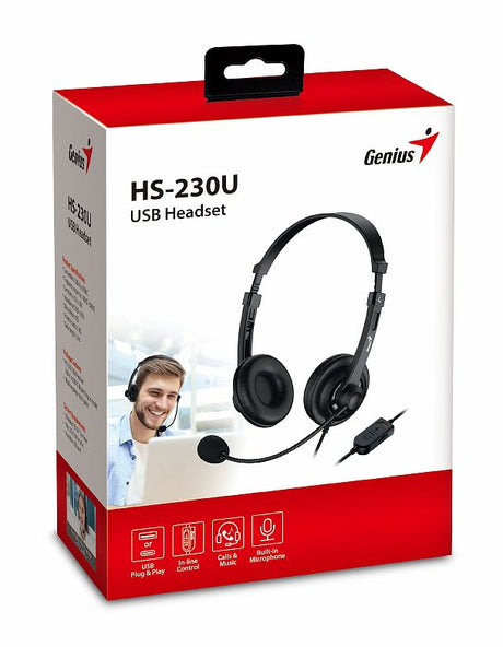 Genius Headset HS-230U USB Headband