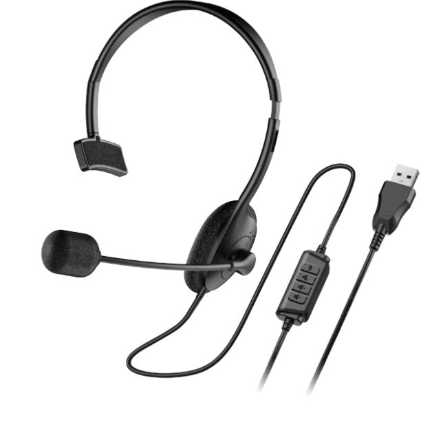 GENIUS HEADSET HS-100U SINGLE EAR USB