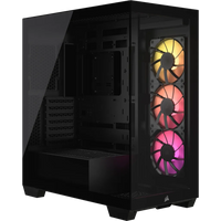 Corsair 3500X ARGB Mid-Tower ATX PC Case Black Tempered Glass