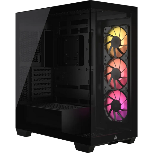 Corsair 3500X ARGB Mid-Tower ATX PC Case Black Tempered Glass