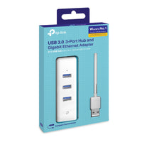 TP-Link USB 3.0 3-Port Hub & Gigabit Ethernet Adapter - Image 5