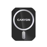 CANYON CH-15, Car holder and wireless charger MegaFix, C-15, 15W, Input: USB-C: 5V/2A, 9V/3A; Output: 5W - Image 2
