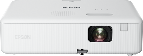 Epson 3000lm WXGA 1280x800 16:10 Lamp USB HDMI Wi-Fi Optional NoBag White HomeOffice