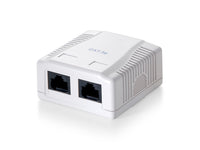 Equip Wallbox, CAT6E UTP 2-PORT