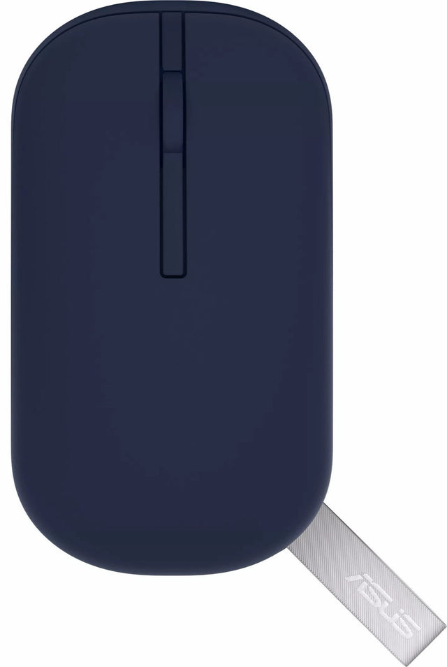 ASUS Mouse|Marshmallow Mouse MD100|Quiet Blue|800 to 1600 DPI|Dual-mode wireless: RF 2.4 GHz (dongle)|Bluetooth