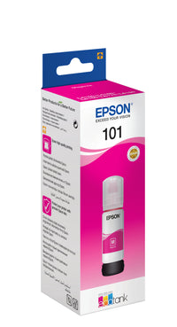 Epson 101 Magenta EcoTank Ink Bottle 70ml Pigment-Based - Image 2