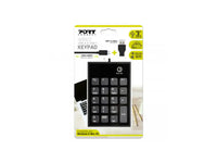 Port Black USB-A & USB-C Numeric Keypad