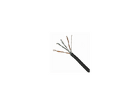 Acconet CAT6 UV Outdoor Ethernet Cable 305m Black CCA SF/TP Roll