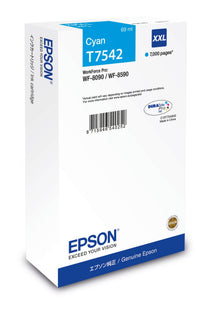 Epson Ink Cartridges Cyan XXL T754240 WF-8090