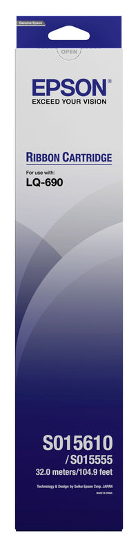 Epson Black Ribbon LQ-690 10 Million Characters