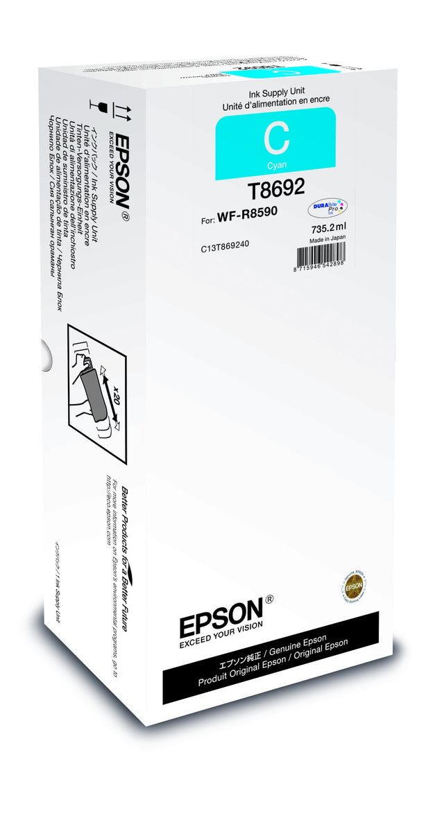 Epson Ink Bags Cyan XXL T869240 WF-R8590
