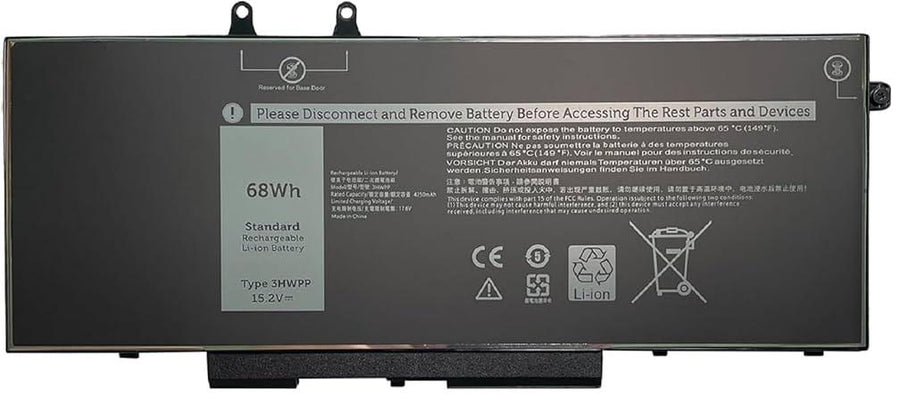 15.2V 68Wh Battery for Dell E5501