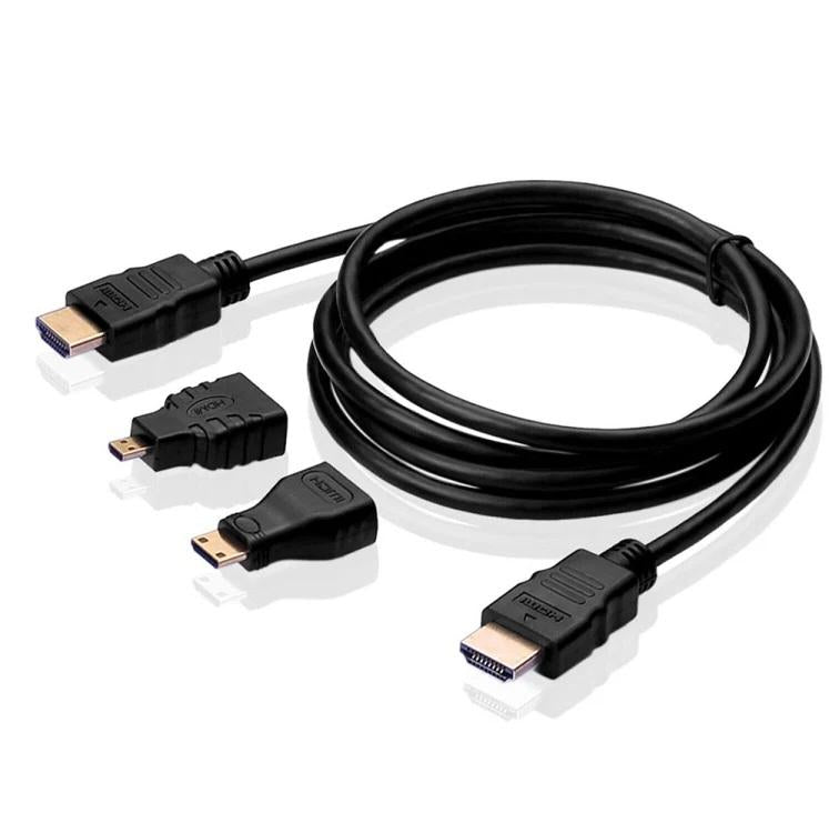 HDMI to HDMI 3 in 1 Cable
