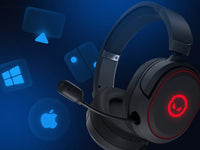 LORGAR Kaya 460, USB Gaming headset with microphone, CM108B, RGB backlight, Plug&Play, USB-A connection cable - Image 4