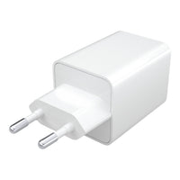 mophie-Essentials-Power Adapter-Dual USB-C-PD-50W-White-EU