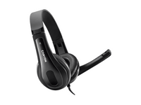 CANYON PC headset CHSU-1 PC Mic USB 2m Black