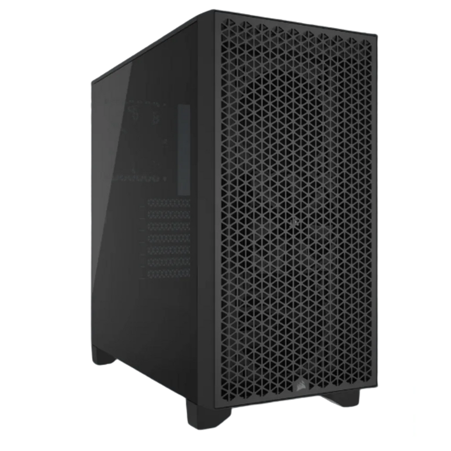 Corsair iCUE RGB Mid-Tower ATX Gaming PC Case with 3x120mm Fans and Tempered Glass (Black)