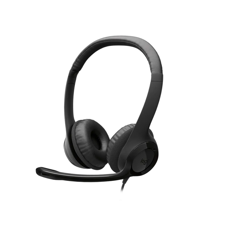 Logitech H390 USB Wired Headset Binaural 20-20000Hz 1.9m Cable (Black)