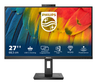 Philips Monitor 27", IPS Panel, 2560x1440 (QHD) @ 75Hz, USB TYPE C 100W, RJ45, FULL DOCK, HDMI