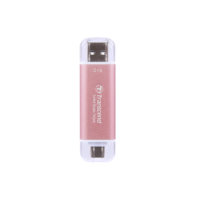 Transcend ESD310P 2TB Portable SSD USB-C 3.2 Gen 2 Pink