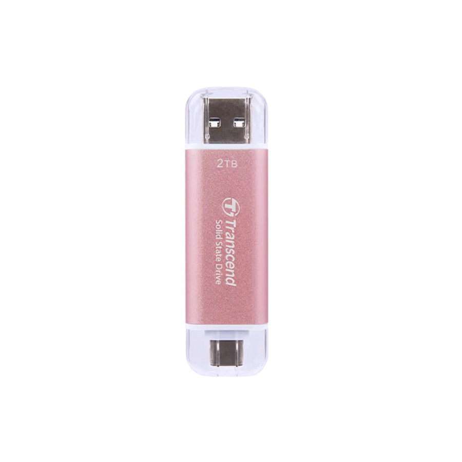 Transcend ESD310P 2TB Portable SSD USB-C 3.2 Gen 2 Pink