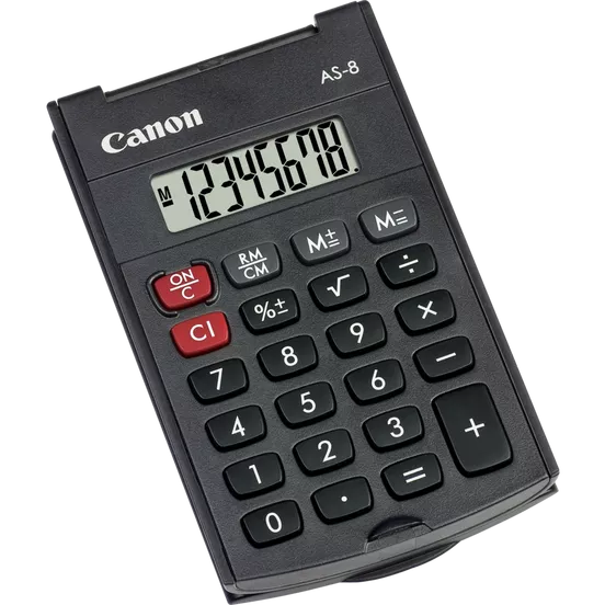 CANON D/TOP – AS-8 8 DIGIT HANDHELD
