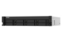 QNAP 8-Bay Quad-Core 17 GHz Rackmount NAS 4GB RAM