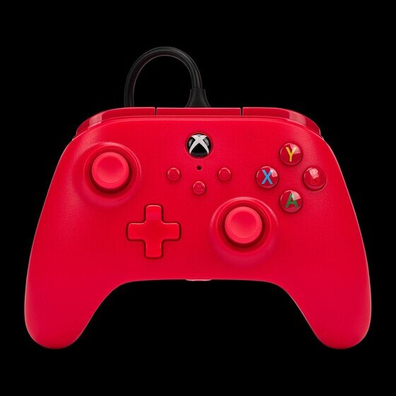 PowerA Wired Controller Xbox Red - front