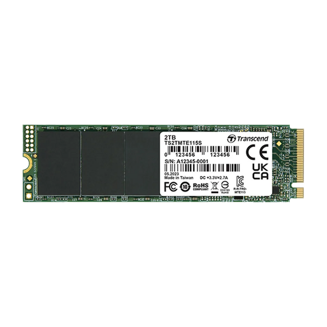 Transcend 115S 1TB M.2 NVMe PCIe 3.0 SSD 3200MB/s Read