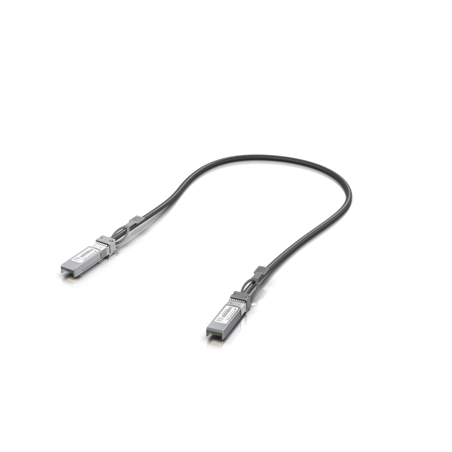 Ubiquiti cable UACC-DAC-SFP10-1M SFP+ direct attach cable available in multiple lengths.