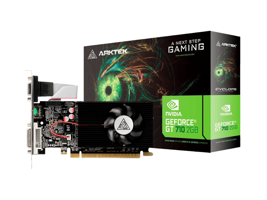 Arktek Geforce GT710 4GB DDR3 64bit Low Profile