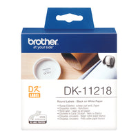 Brother 24mm Round Label 1000 labels per roll
