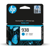 HP 938 Cyan Original Ink Cartridge ~800 pages
