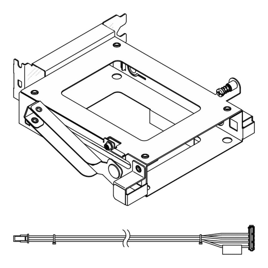 ThinkSystem ST50 V3 3rd 3.5” HDD Cage kit