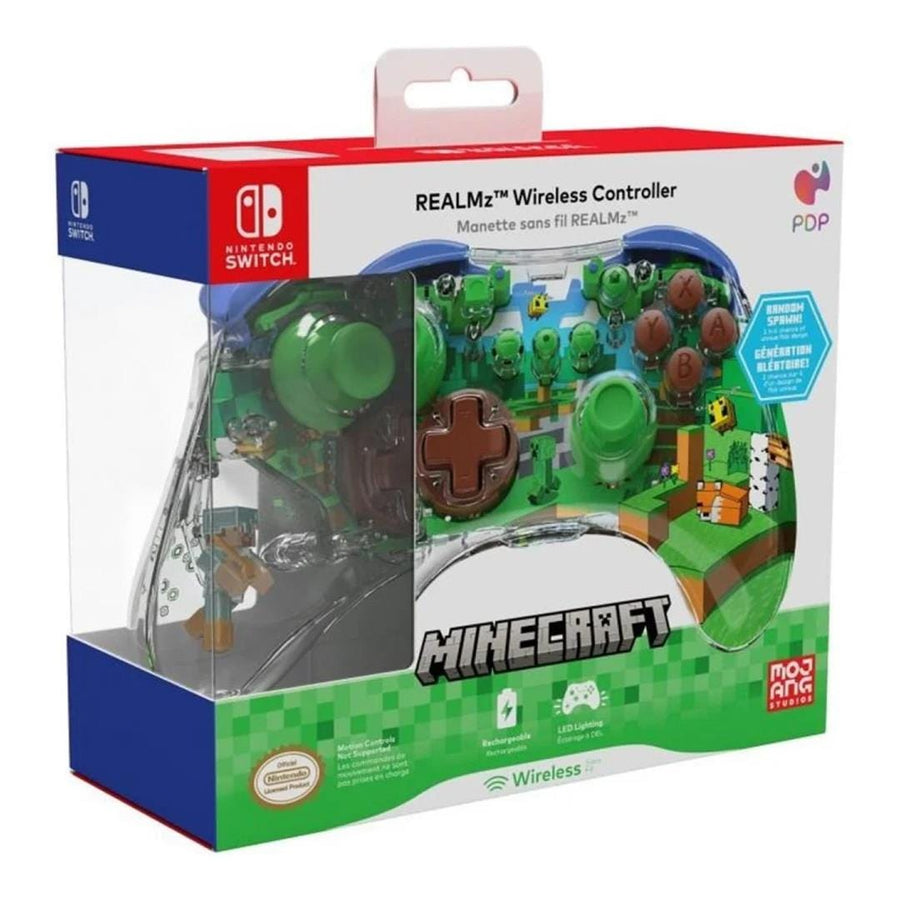 REALMz Wireless Controller - Minecraft Forest - NSW - 1