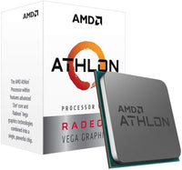 AMD Athlon 3000G SKT AM4 CPU/ Dual Core/4 Thread/ Base Clock 3.5GHz/ Boost Clock 4.0GHz/ 4 MB TDP 35W/ Radeon