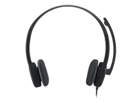 Logitech H151 Wired Stereo Headset with Boom Mic